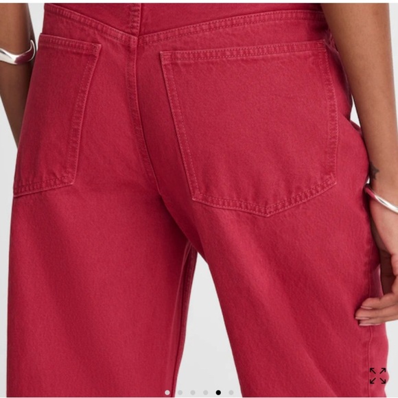 Madewell Low-Slung Baggy Crop NWT - SZ /28 - Picture 6 of 17